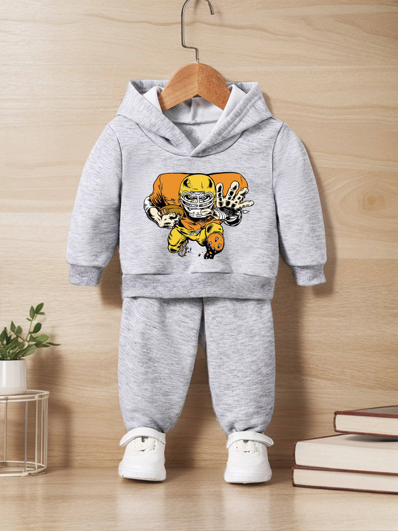 Toddler Baby Boys And Girls New Hooded Pullover Sweatshirt - Temu