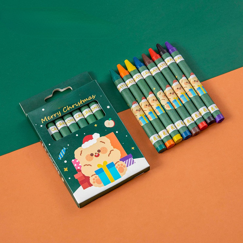 Santa Crayons 20 - Christmas Crayons Kids Christmas Gifts