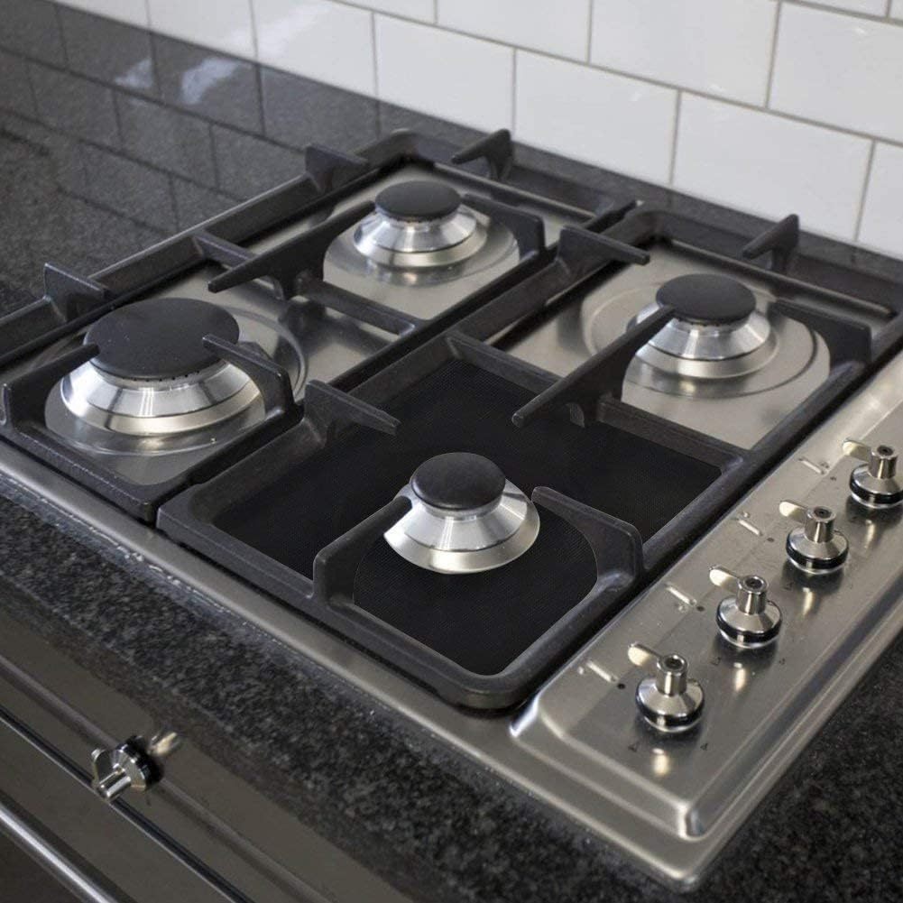 1/4/6pcs Gas Stove Top Cover Non-stick Easy Cleaning Cleaning Gas