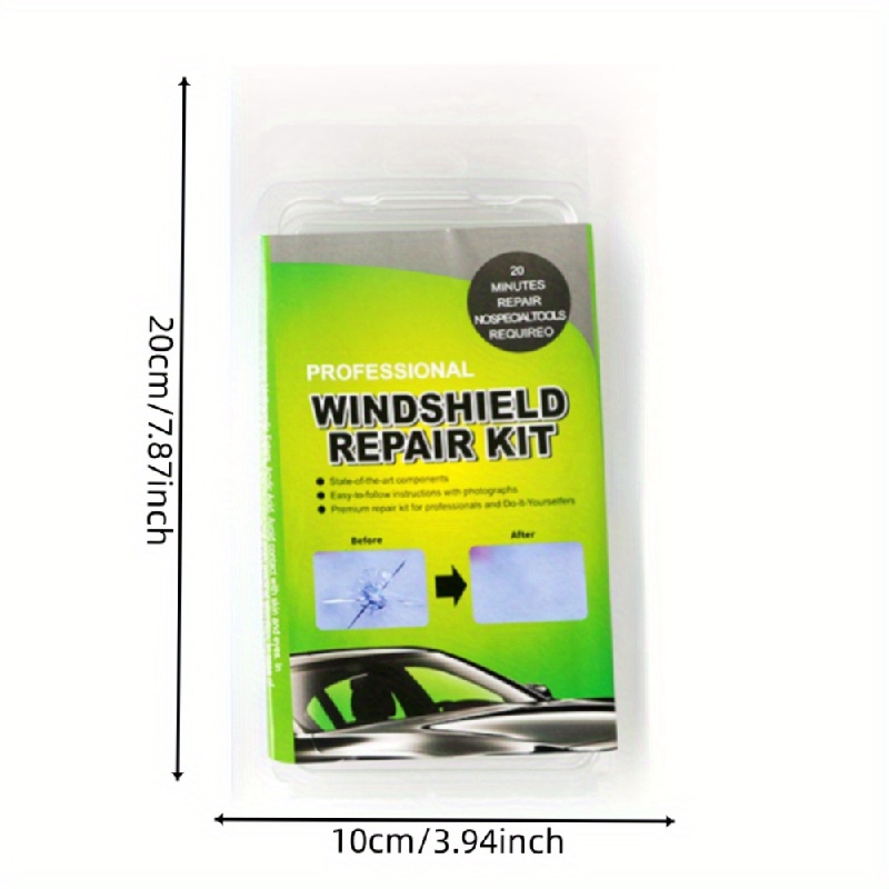 Quick 20 Windshield Repair Kit