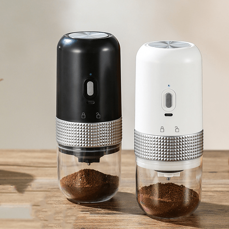 Electric Coffee Grinder Adjustable Coffee Bean Grinder Spice - Temu