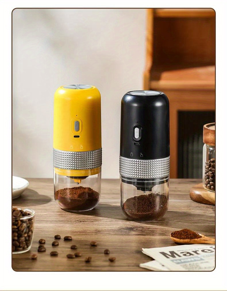 Portable USB Wireless Electric Coffee Grinder Professional Ceramic