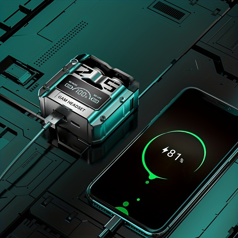 TWS Wireless 5,3 Ohrhörer In Ear Headset Wasserdichte Kopfhörer Ohrhörer Stereo Kopfhörer Für Xiaomi Für Iphone Telefon Kopfhörer Gaming Ohrhörer_voghion.com