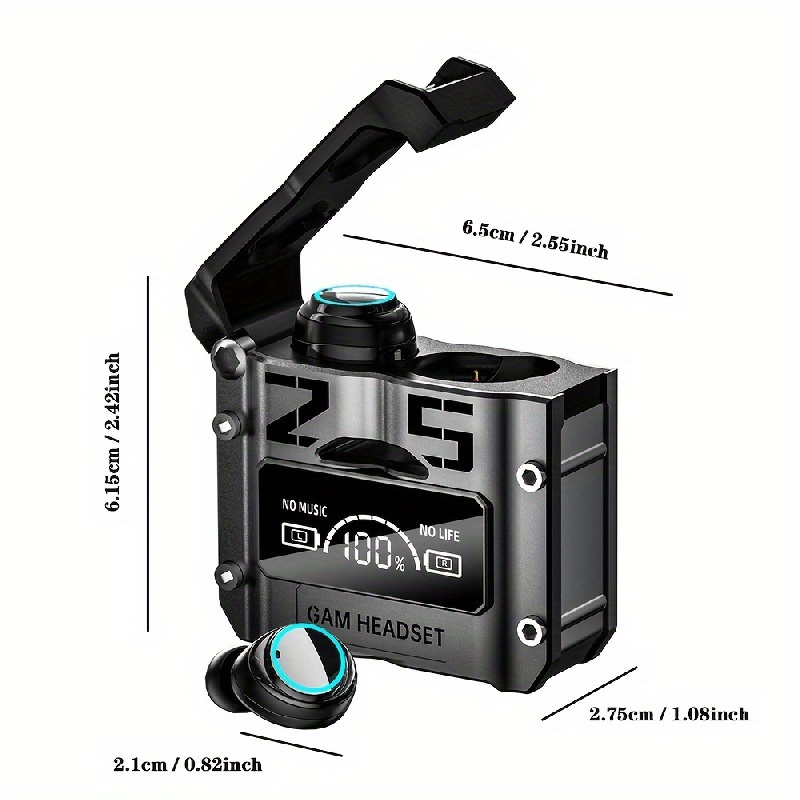 TWS Wireless 5,3 Ohrhörer In Ear Headset Wasserdichte Kopfhörer Ohrhörer Stereo Kopfhörer Für Xiaomi Für Iphone Telefon Kopfhörer Gaming Ohrhörer_voghion.com