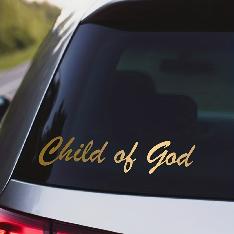 Classic Reflective Car child Ot God Stickers Car Body - Temu