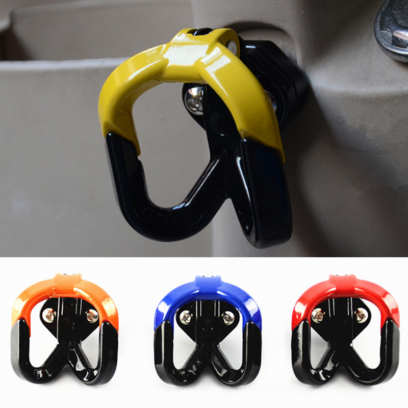4 colors Available motorcycle hook Multi use Accessories red black blue  orange motorbike Hanger Helmet Gadget Glove Claw Hook