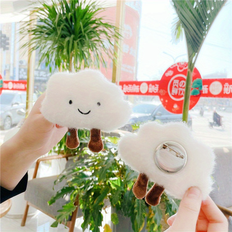 Amuseables Cloud Plush Smiling Cloud Plush White Cloud - Temu