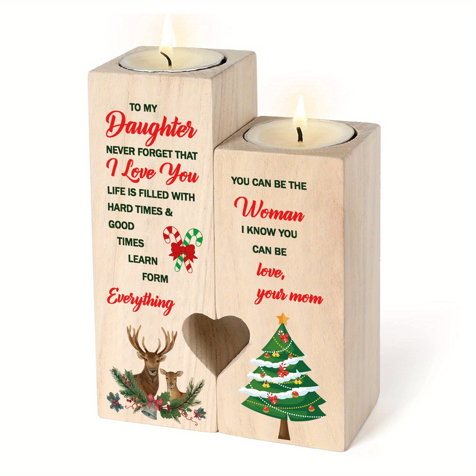  Christmas Candles, Gifts for Mom from Daughter