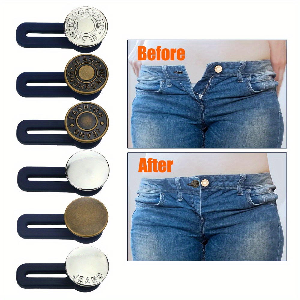 Button For Pants Extender, Adjustable Waist Button, Retractable Belt  Extender, Random Color, Seamless Button, Easy To Use And No Tools,  Non-elastic, Extended Length Is - Temu United Arab Emirates