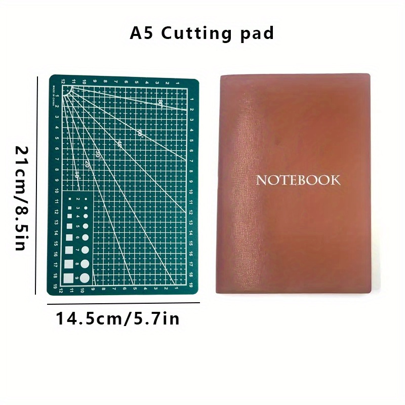 Leather Cutting Mat For Crafts Patchwork Cutter Pad DIY Carving Sewing Tool  A4 Self-healing Cutting Plate Engraving Board