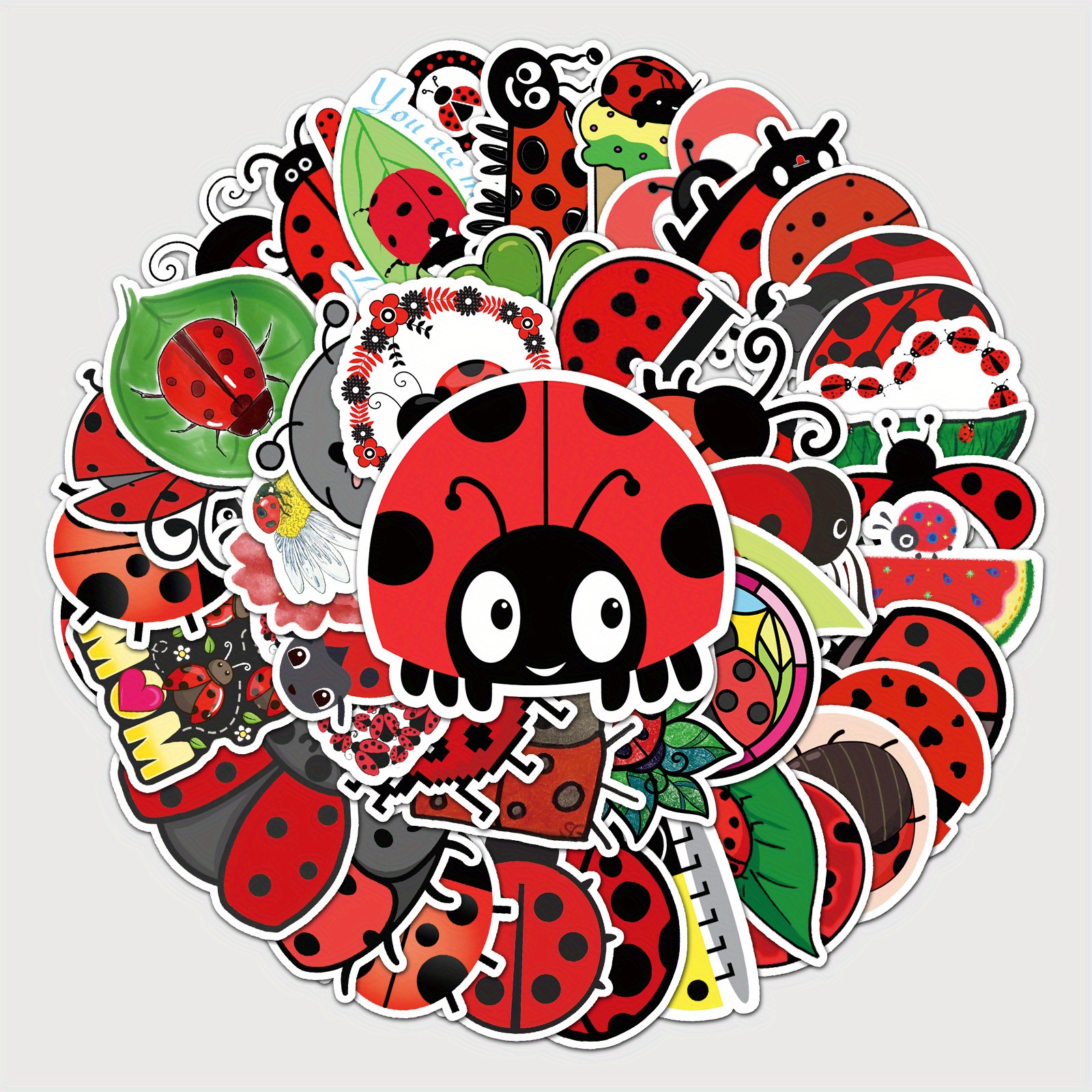 Cute Ladybug Stickers