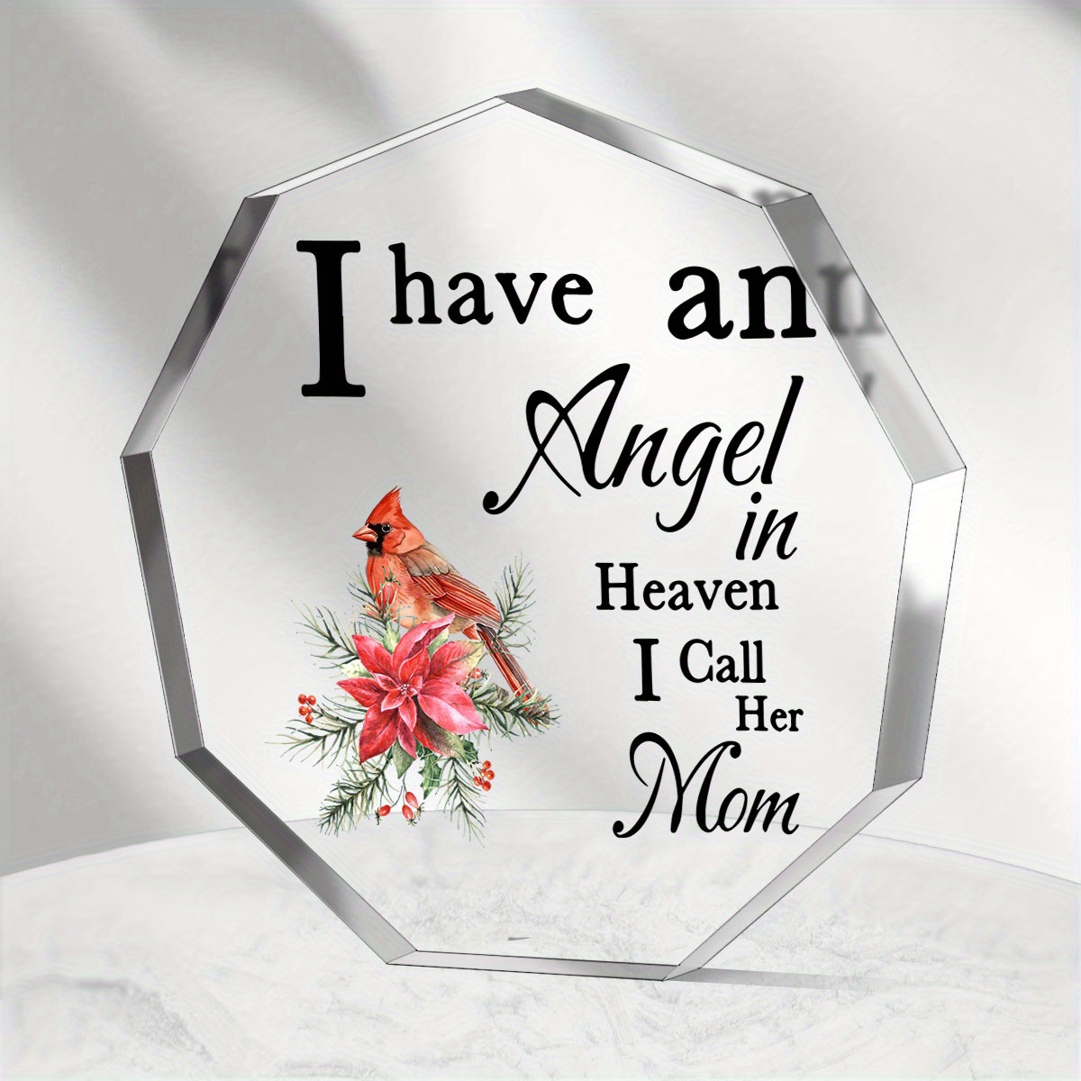 Red Memorial Cardinal Gift Sympathy Bereavement Gift Dad/mom - Temu