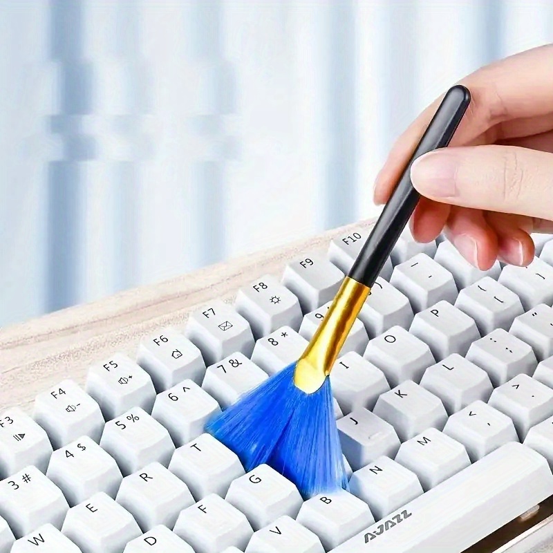 Plastic Handle Nylon S Keyboard Cleaning Brush, Dust Removal Small