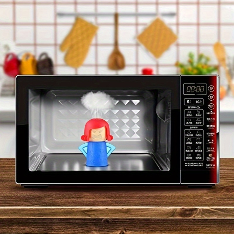 Angry Mama Microwave Oven Cleaner Steam Clean Kitchen Gadget