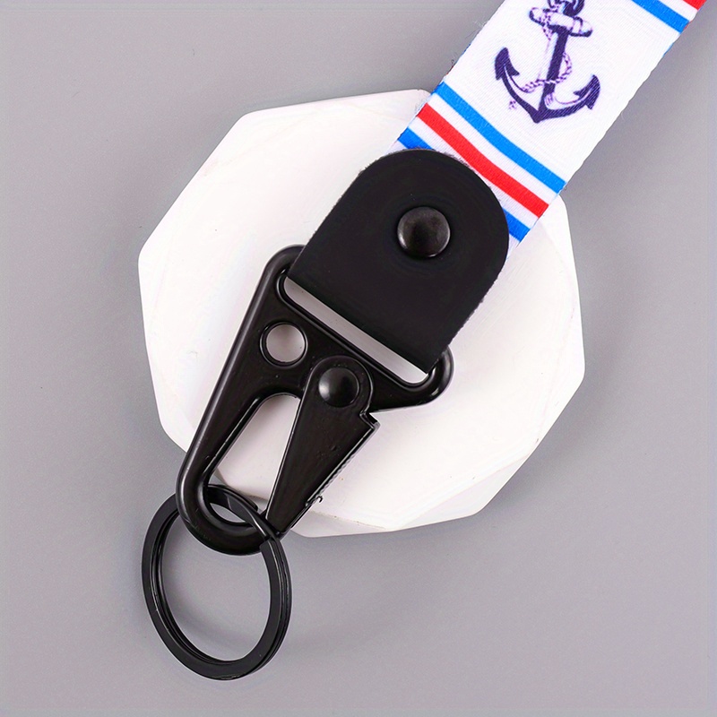 Pinstripe Bottle Opener Key Chain