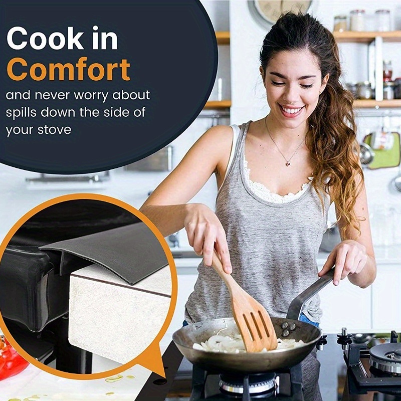 Silicone Stove Cover Heat Resistant Oven Filler - Temu