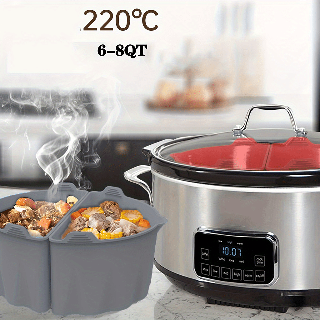 Slow Cooker Liners Compatible With Crockpot 6 7 Quart Oval - Temu