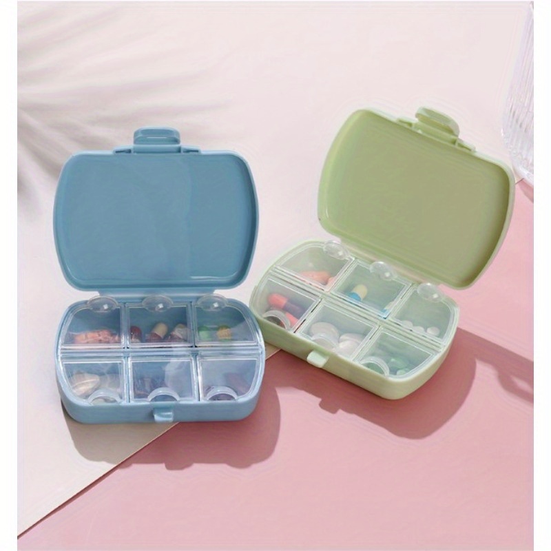 Mini Caja Plástico Portátil Medicamentos Organizador - Temu Chile