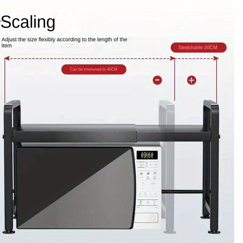 1pc Supporto Microonde Regolabile Espandibile Organizzatore - Temu  Switzerland