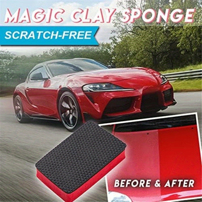 2pcs Car Clay Bar, Auto Detailing Magic Clay Bar, Premium Clay Bar