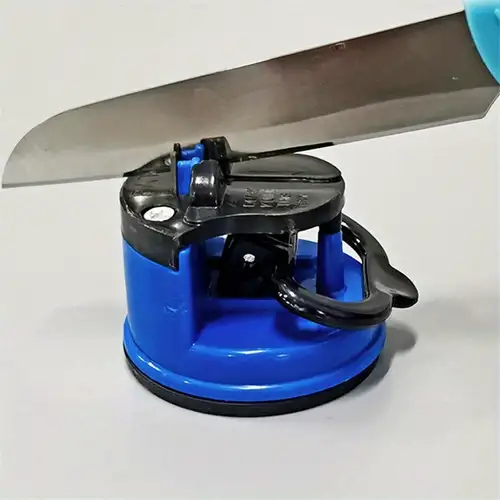 Quick And Precise Suction Cup Knife Sharpener For Household And Kitchen Use  - Achieve Razor-sharp Blades With Ease - Temu