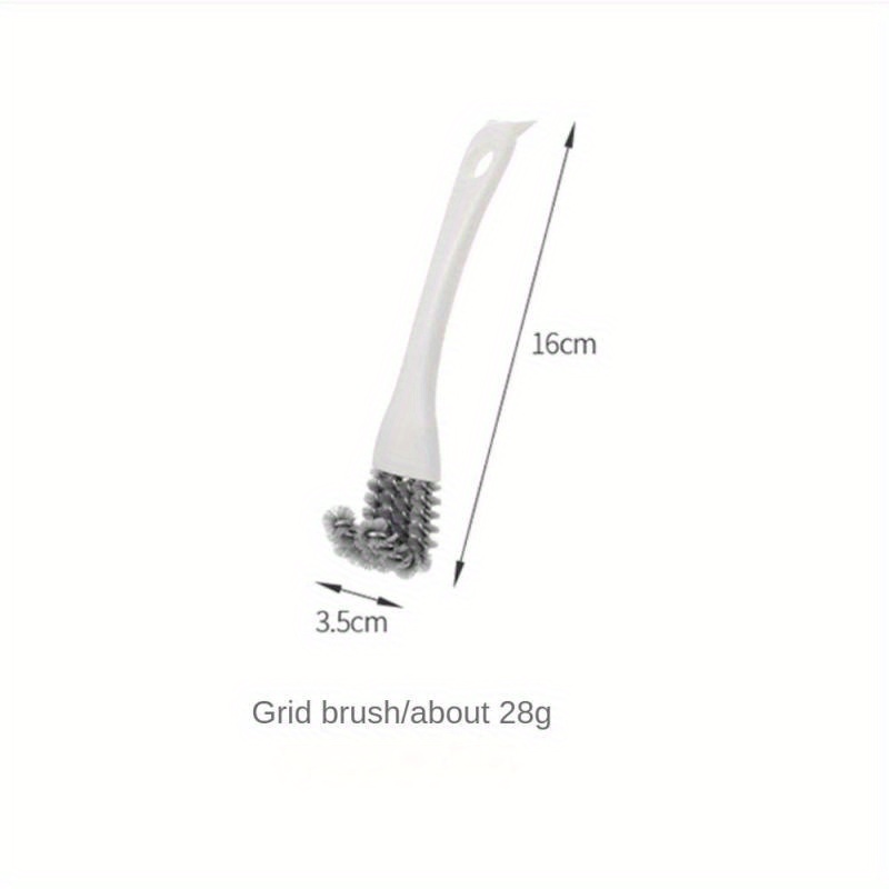 Grill Cleaning Brush, Barbecue Cleaning Brush, Bbq Brush, Kitchen Sink Brush,  Multi-functional Small Brush For Kitchen, For Deep Cleaning Corners,  Grooves, Pots, Stoves, Countertop, Cleaning Supplies, Cleaning Tool, Back  To School Supplies 