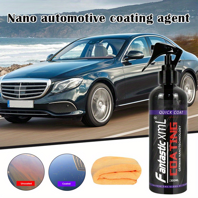 Car Coating Agent Quick Crystal Coating Wax Nano Crystal - Temu