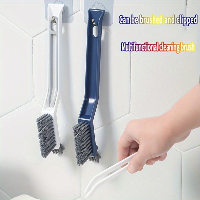 Multifunctional Crevice Brush, Bathroom Brush, Wall Corner Cleaning Brush,  Bathroom Handheld Floor Brush, Floor Seam Cleaning Brush, Hard Bristled  Brush - Temu