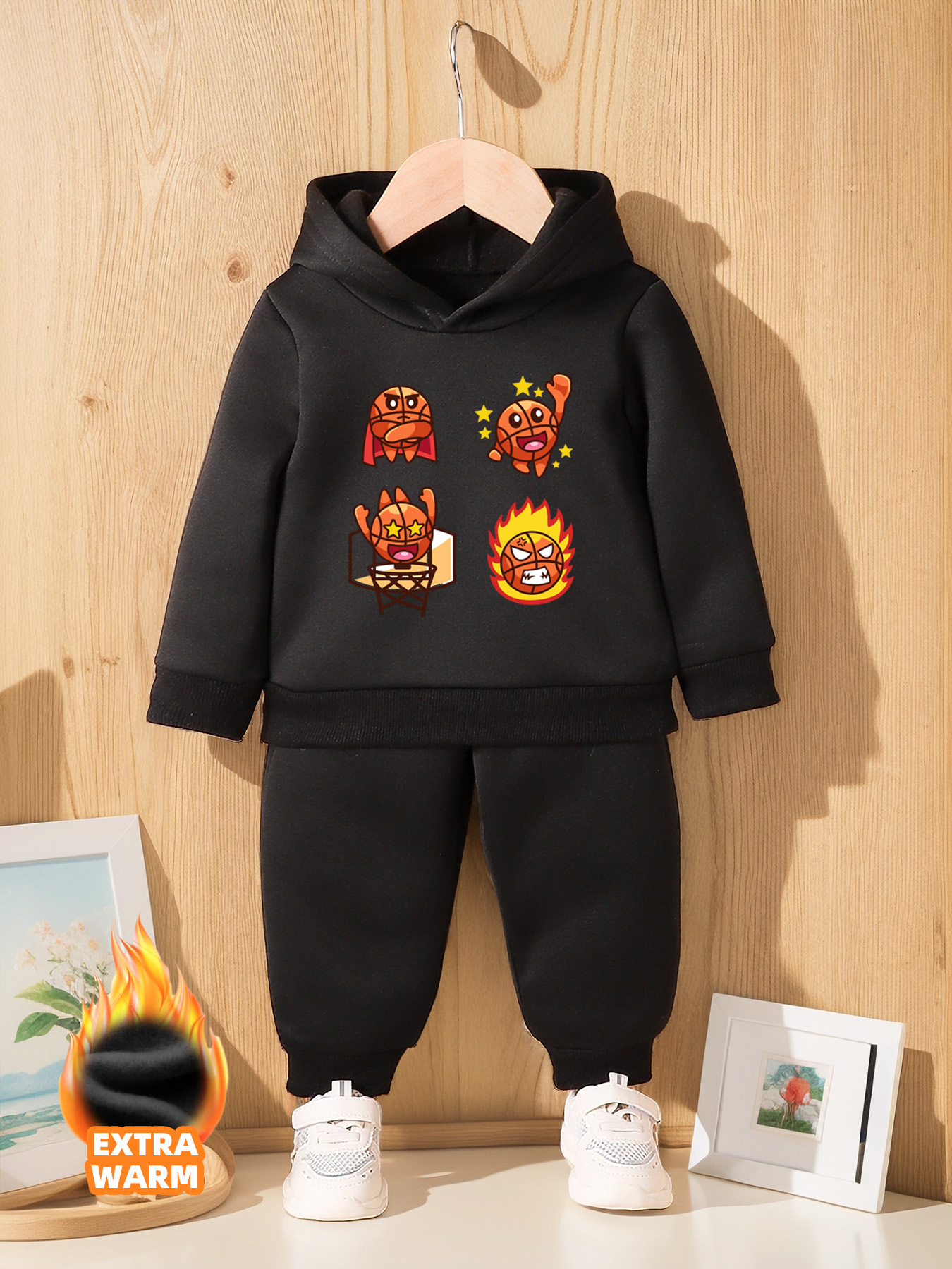 Boys Casual Sports Basketball Suit Two-piece Set - Temu