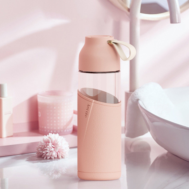 Water Bottle With Sleeve Creative Cute Insulated Water Bottle, Milk Juice  Coffee Cup Water Bottle - Temu