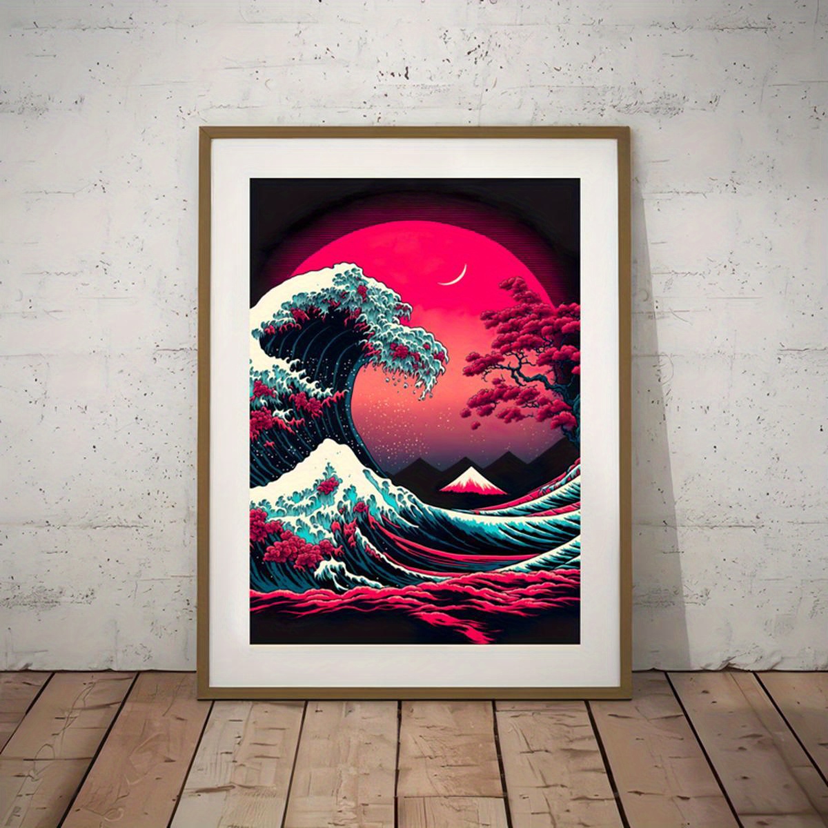 The Great Wave Poster - Kanagawa Wave Wall Art of Hokusai, Japanese Poster,  Canvas Prints & Wall Art Wave, Japanese Poster for Home Decor & Office  Decor, Seascape Artwork (70cm x 100cm) 