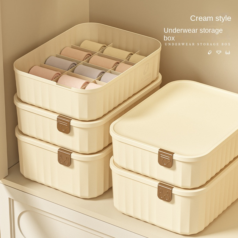 Multi grid Underwear Drawer Storage Box Clothes Storage - Temu