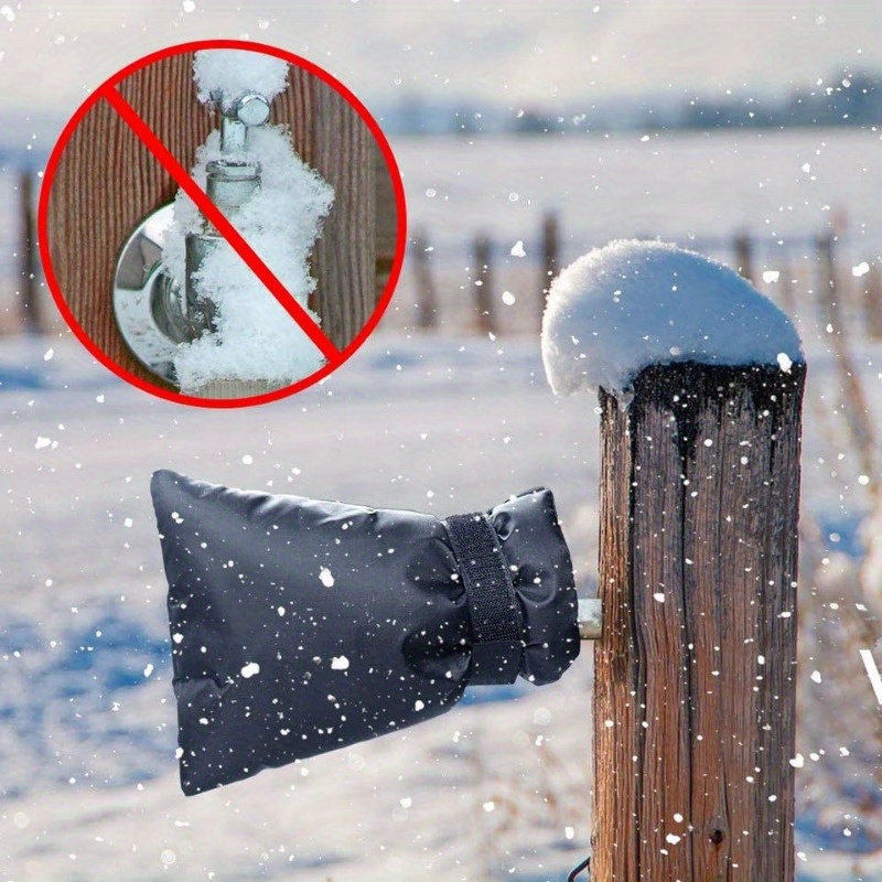 2PCS Winter Outdoor Garden Anti-Freeze Faucet Protective Cover Protector  Sock