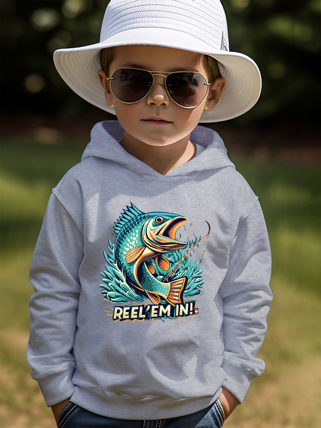 Fishing T-Shirts & Hoodies for Kids