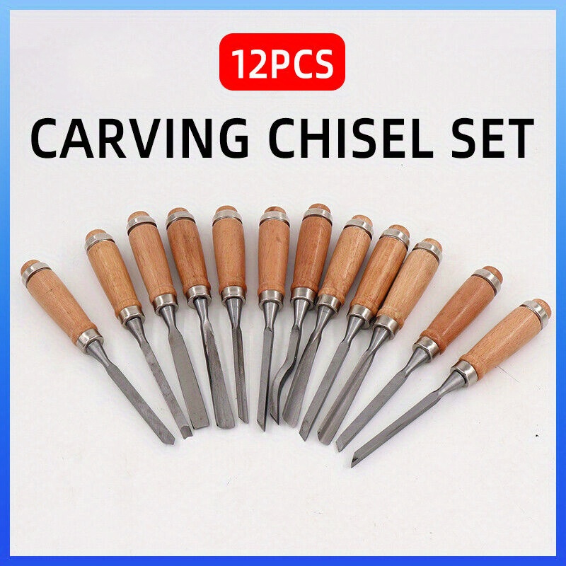 Wooden Chisel Set For Woodworking Professional Wooden Chisel - Temu