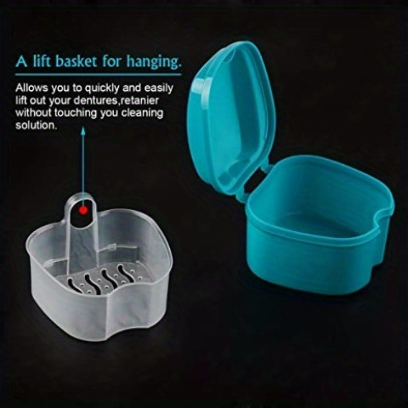 Dental Orthodontic Retainer Box/Case, Dentures Sport Guard Brace