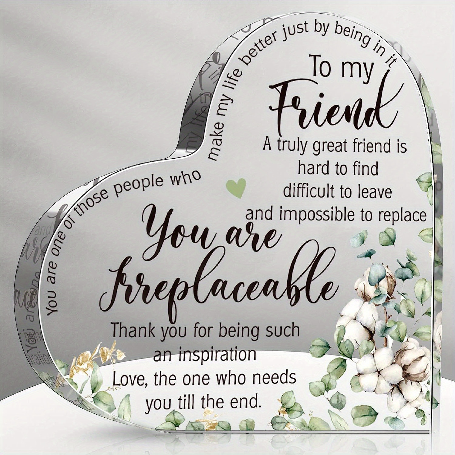 Acrylic Gifts For Friends Friendship Gifts For Women - Temu
