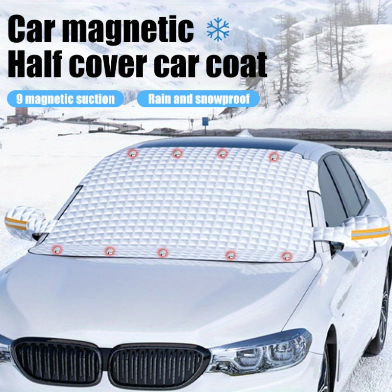 Car Snow Cover Front Windshield Cover Anti freeze Cover - Temu