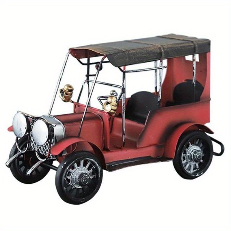 Vintage Classic Cars Decor Metal Vehicles Model Handmade Car - Temu