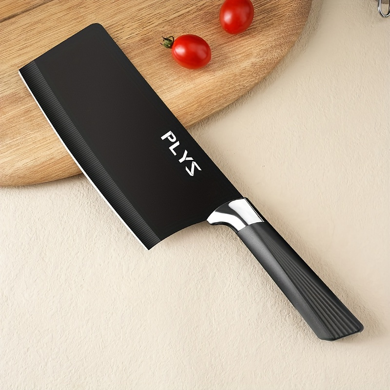 Kitchen Knife Genuine Household Cutting Knife Bone Cutting Knife Kitchen  Cutter Stainless Steel Black Edge Fruit Knife Chef Knife Set for restaurant