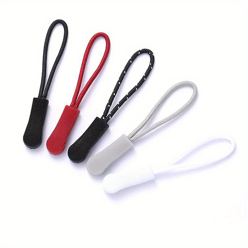 Replacement Zipper Pull Puller End Fit Rope Tag Clothing - Temu