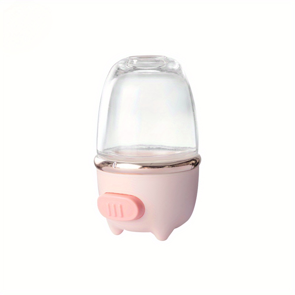 Quantitative Salt Shaker Fixed Amount 0.5g Salt Shaker Push Type Salt Control Bottle Seasoning Jar Kitchen Tool Dispenser Pepper Spice Container Glass