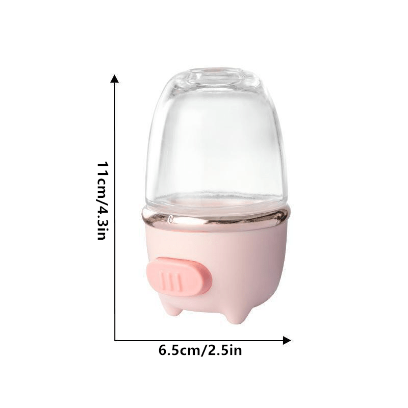 Glass Salt Dispenser 0.5g Pepper Shaker Spice Sugar Seasoning Bottle Home  Kitchen Push-type Salt Bottle Kitchen Spice Tools