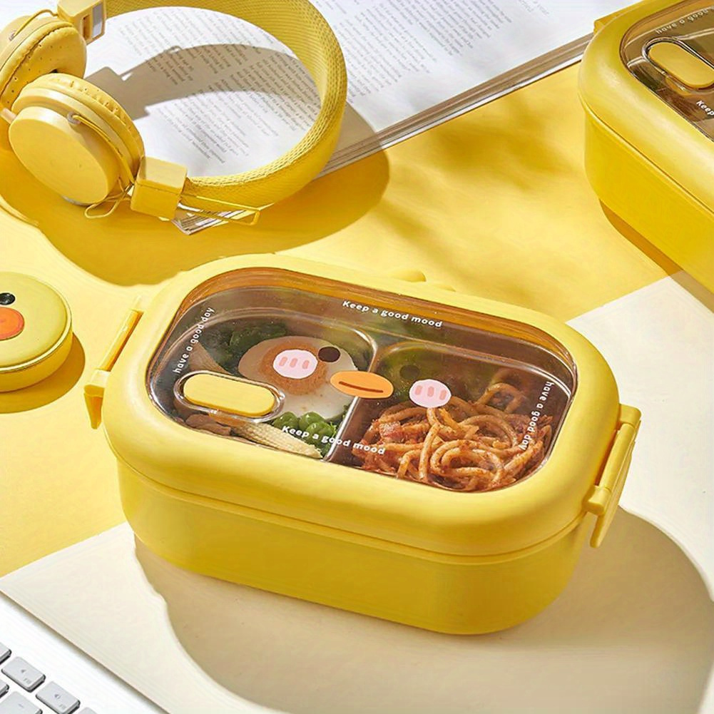  Stainless Steel Bento Lunch Box Container Reusable 4