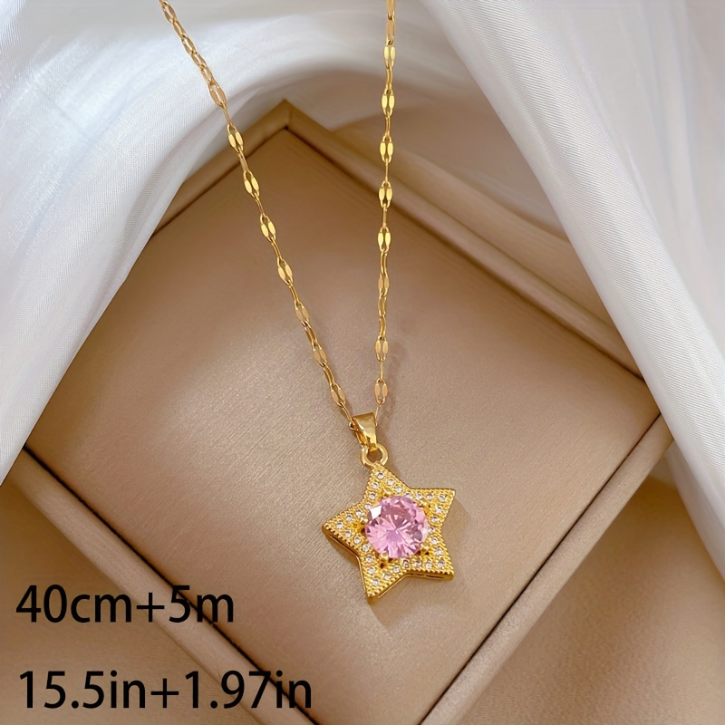 Artificial gold store pendant