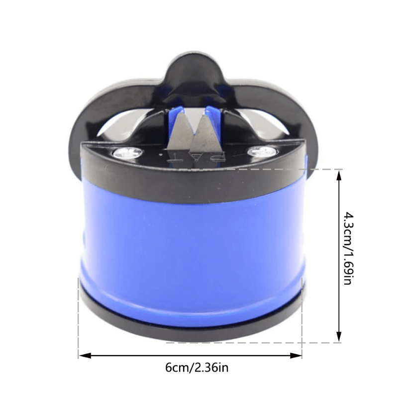 Professional Knife Sharpening Stone: Suction Cup Whetstone Sharpener For  Tungsten Kitchen Knives - Temu