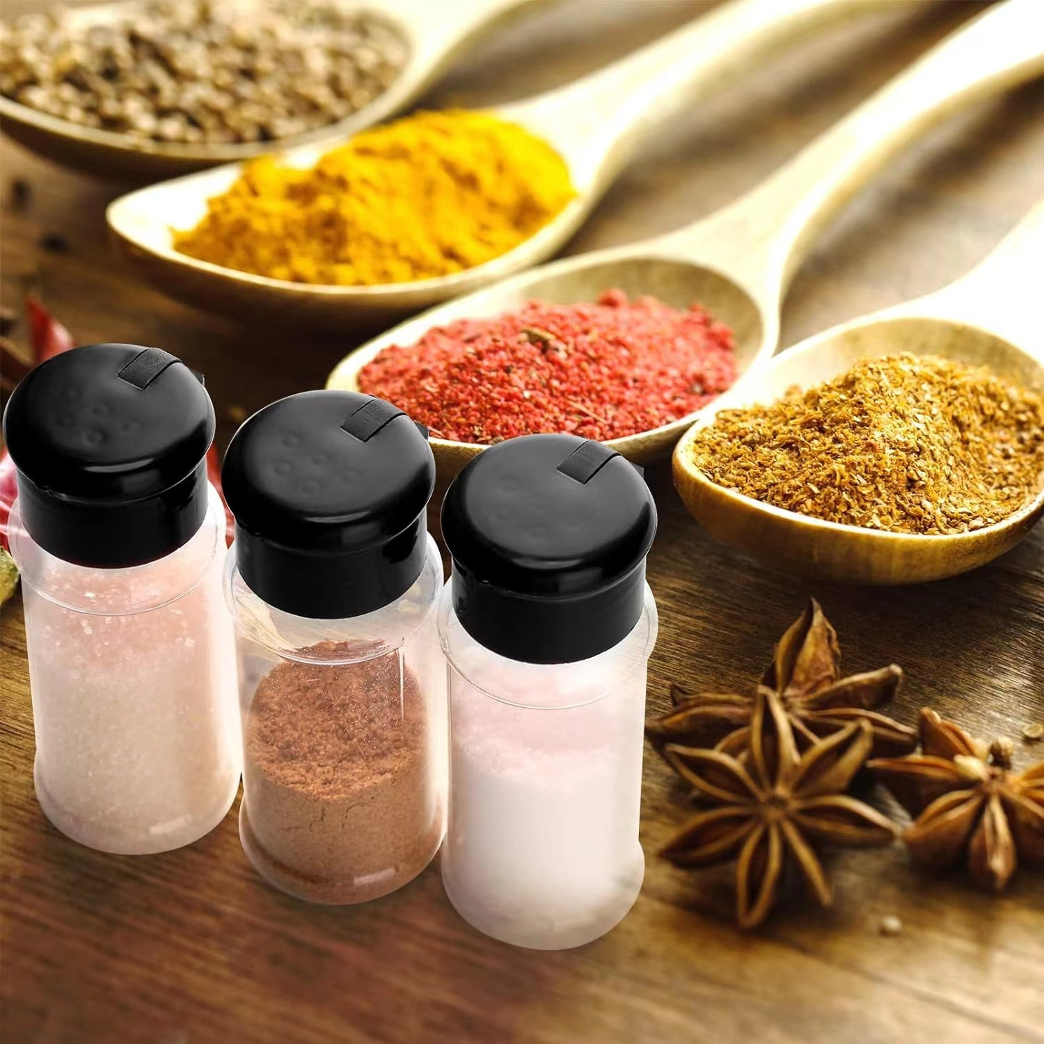 Creative Seasoning Bottle With Shaker Lid Monosodium - Temu