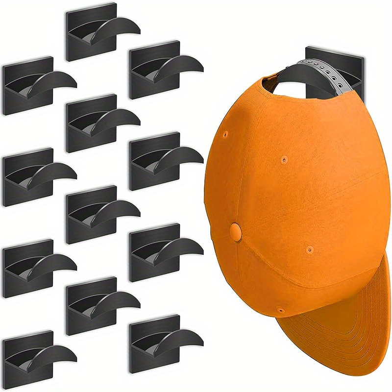 Plastic Hanging Hat Storage Hook Wall Punch Free Durable - Temu