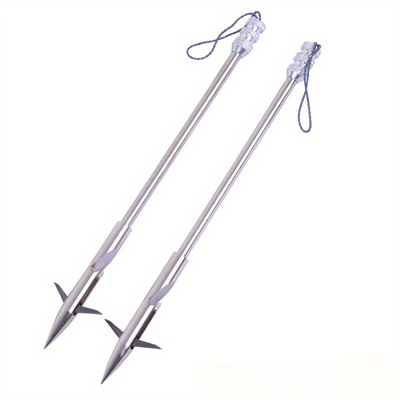 1/3/10pcs 440c Stainless Steel Fishing Arrows Model, Sharp * For Fishing