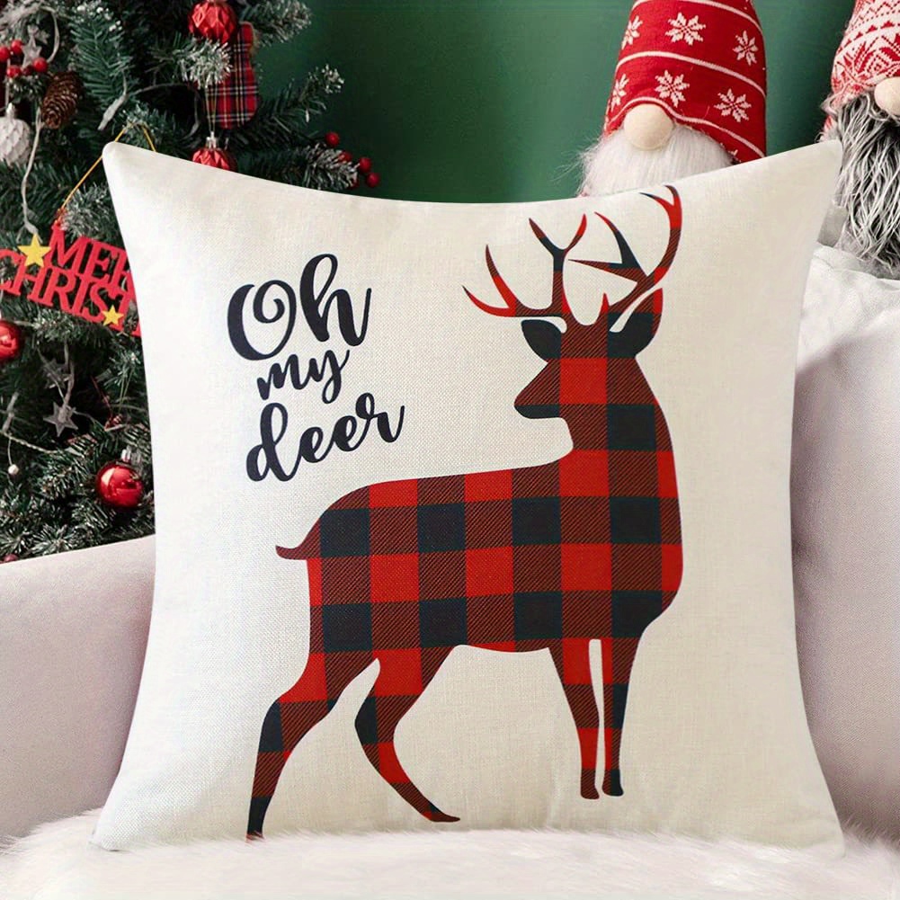 Christmas Decorations Christmas Pillow Covers - Temu